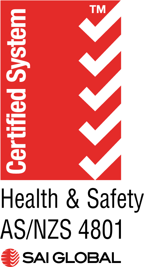 AS/NZS 4801 Health and Safety Certified System